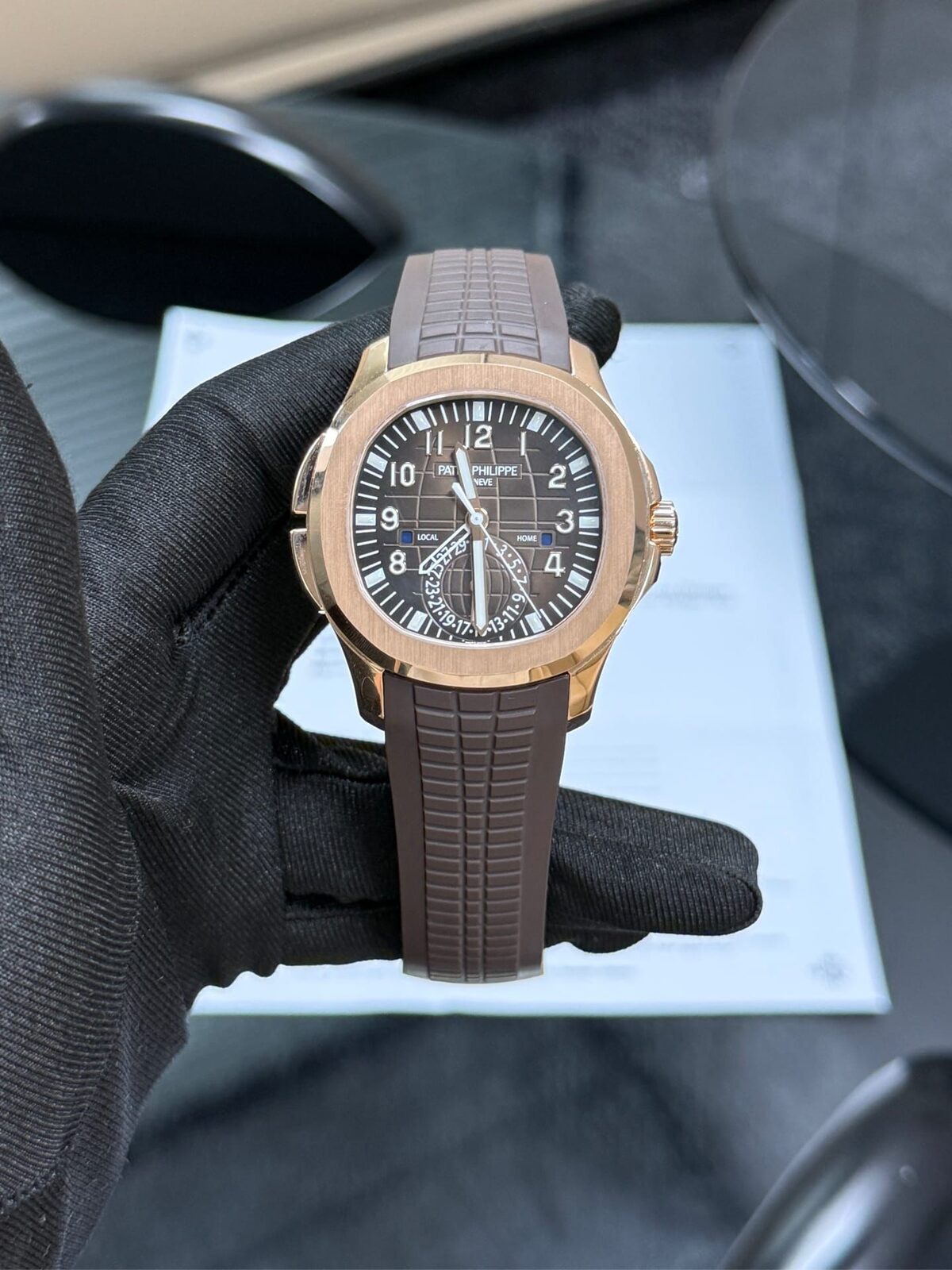 Patek Philippe Aquanaut Travel Time