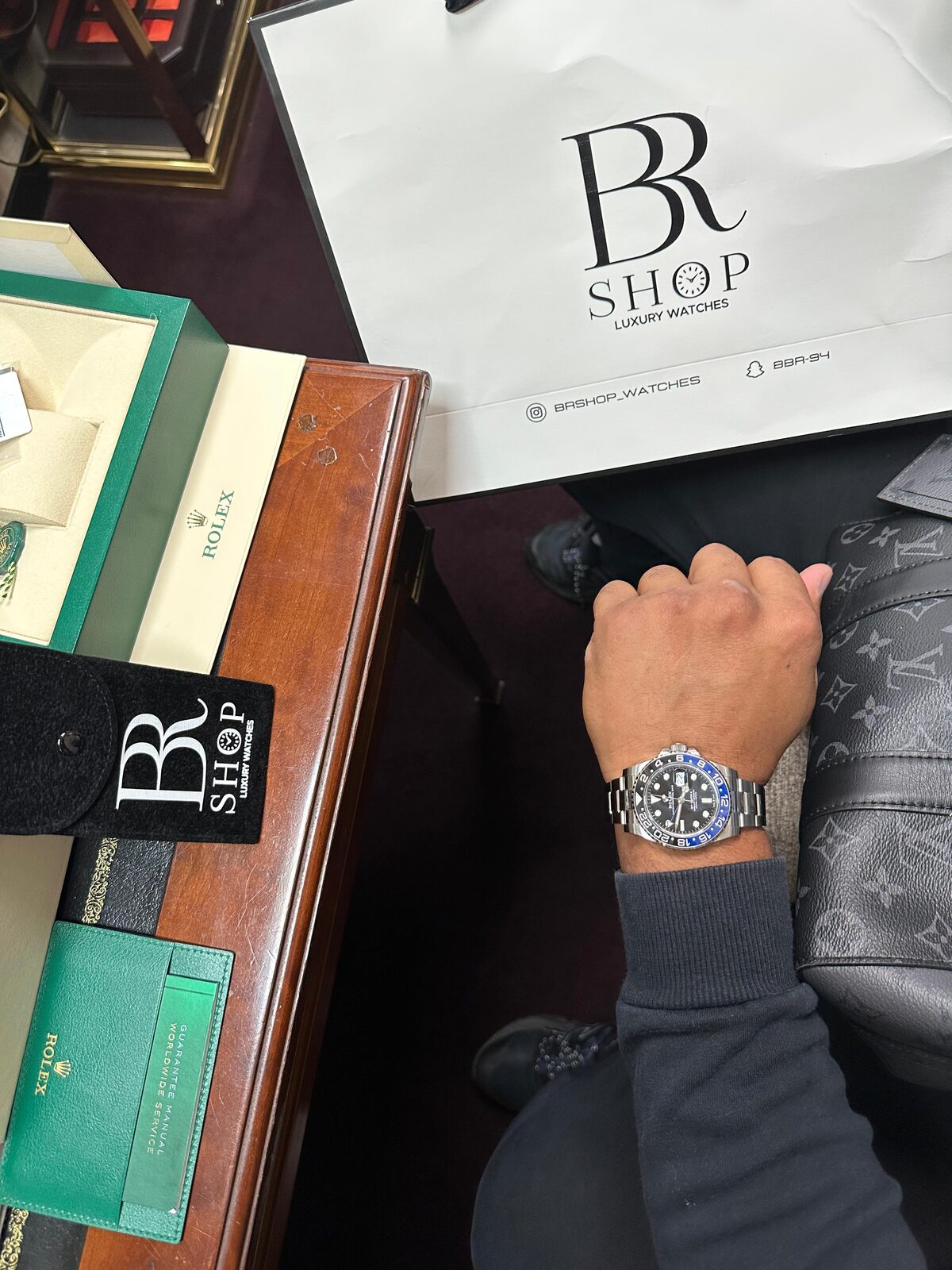 Remise — GMT-Master II « Batman »